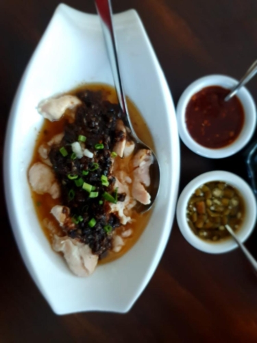 Fish with Black Bean sauce